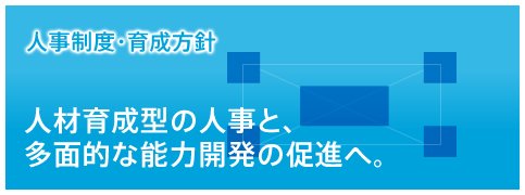 人事制度・育成方針